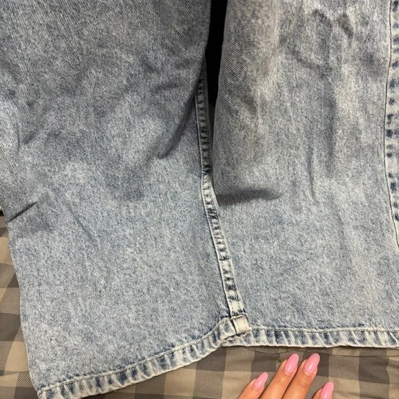 Free People We The Free Ziggy Denim Overalls Size Large - Picture 14 of 14